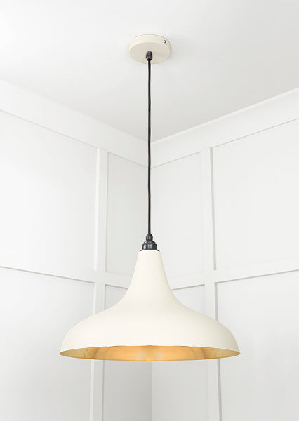 Smooth Brass Frankley Pendant