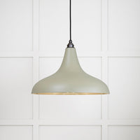 Smooth Brass Frankley Pendant