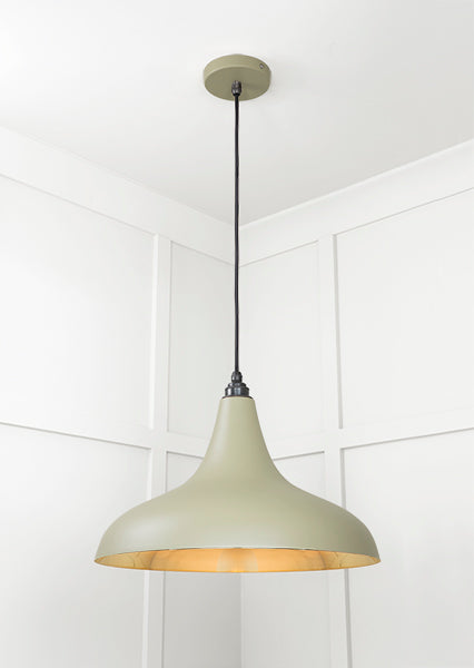 Smooth Brass Frankley Pendant