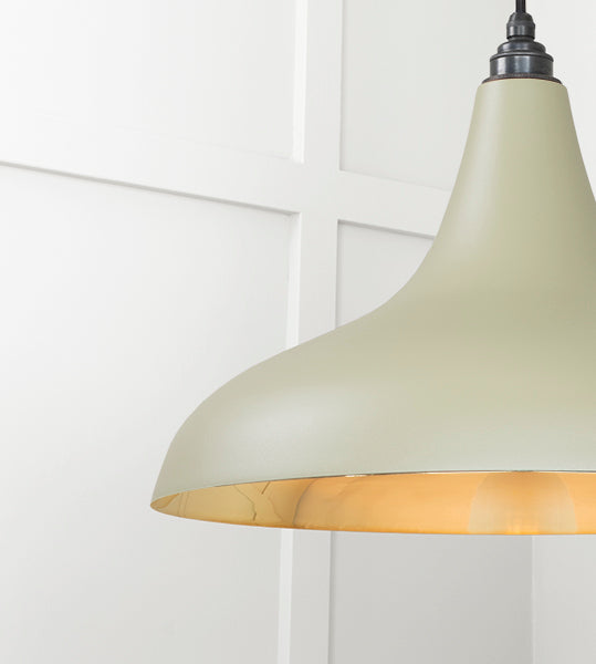 Smooth Brass Frankley Pendant