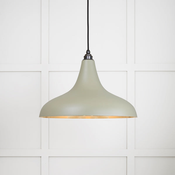 Smooth Brass Frankley Pendant