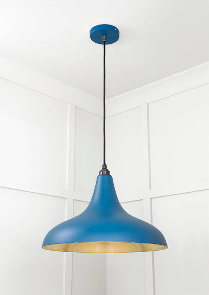 Smooth Brass Frankley Pendant