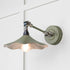 Smooth Nickel Flora Wall Light