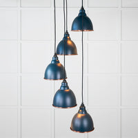 Smooth Copper Brindley Cluster Pendant