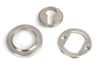 Round Euro Escutcheon Plain