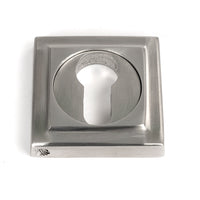 Round Euro Escutcheon Square