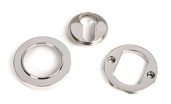 Round Euro Escutcheon Plain