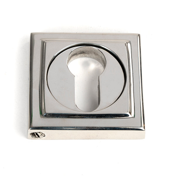 Round Euro Escutcheon Square