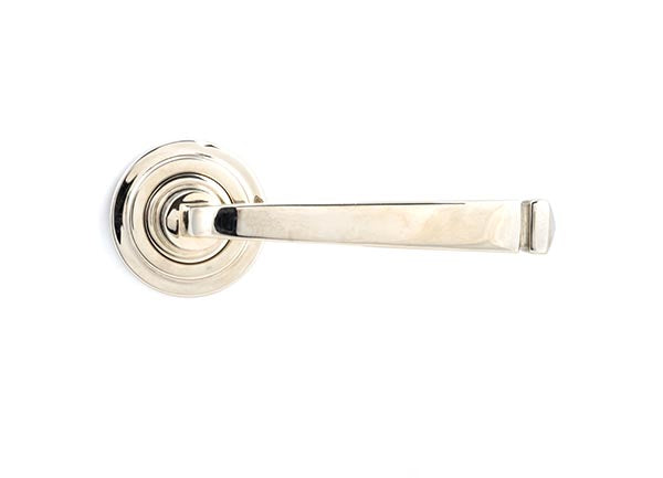 Avon Round Lever on Rose Set Art Deco Rose (Unsprung)