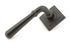 Newbury Lever on Rose Set Square Rose (Unsprung)