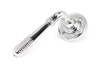 Reeded Lever on Rose Set (Unsprung)