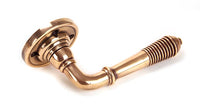 Reeded Lever on Rose Set (Unsprung)