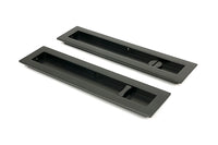 250mm Plain Rectangular Pull - Privacy Set