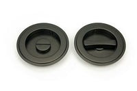 75mm Art Deco Round Pull - Privacy Set