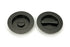 75mm Plain Round Pull - Privacy Set