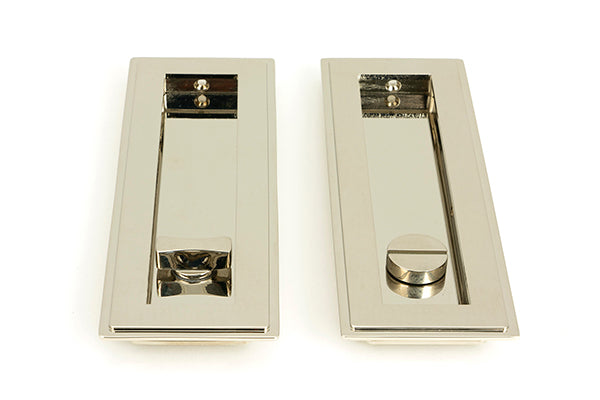 175mm Art Deco Rectangular Pull - Privacy Set