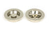 75mm Plain Round Pull - Privacy Set