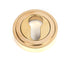 Round Euro Escutcheon Art Deco