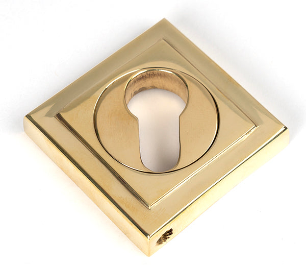 Round Euro Escutcheon Square