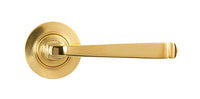 Avon Round Lever on Rose Set Plain Rose (Unsprung)