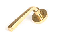 Avon Round Lever on Rose Set Plain Rose (Unsprung)