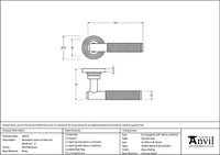 Brompton Lever on Rose Set Beehive Rose (Unsprung)