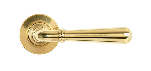 Newbury Lever on Rose Set Plain Rose (Sprung)