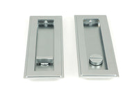 175mm Art Deco Rectangular Pull - Privacy Set