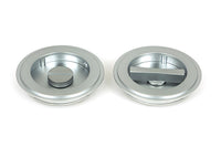 75mm Art Deco Round Pull - Privacy Set