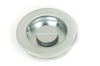 60mm Plain Round Pull - Privacy Set