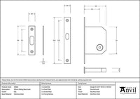 Sliding Door Lock