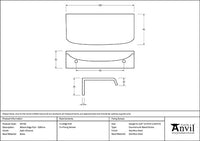 100mm Moore Edge Pull