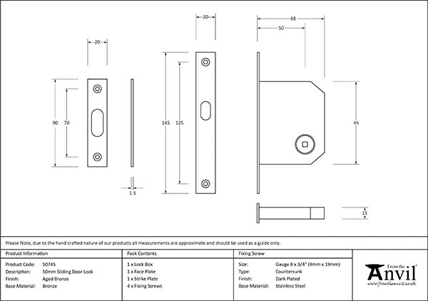 Sliding Door Lock