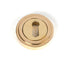 Round Escutcheon Art Deco