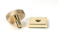 Brompton Centre Door Knob Square Rose