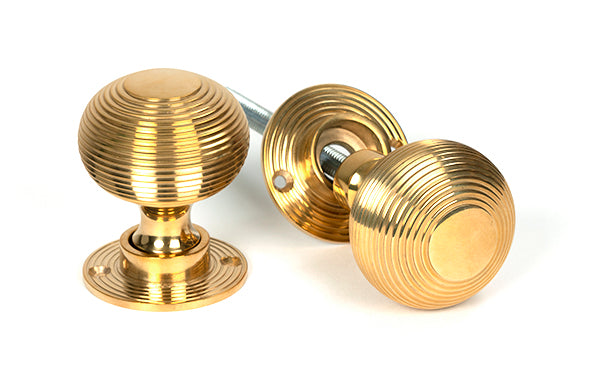 Heavy Beehive Mortice/Rim Knob Set