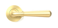 Newbury Lever on Rose Set Plain Rose (Sprung)