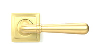 Newbury Lever on Rose Set Square Rose (Sprung)