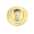 Round Euro Escutcheon Art Deco