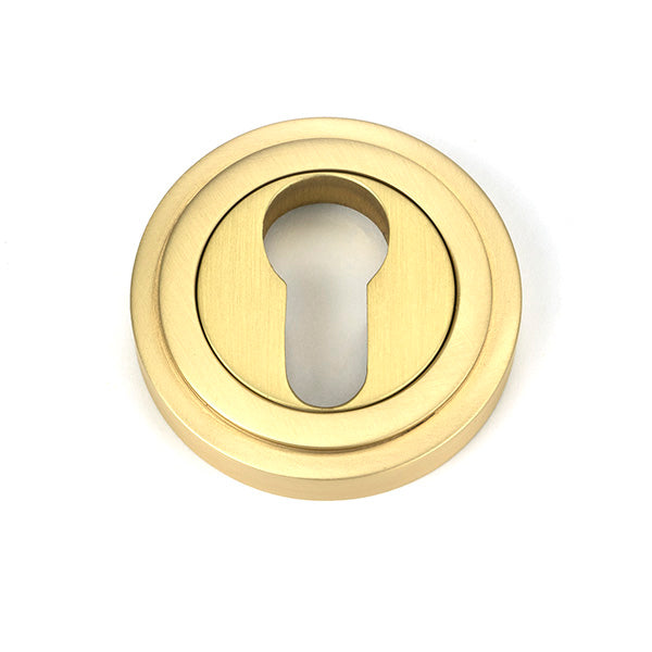 Round Euro Escutcheon Art Deco