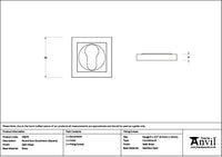 Round Euro Escutcheon Square