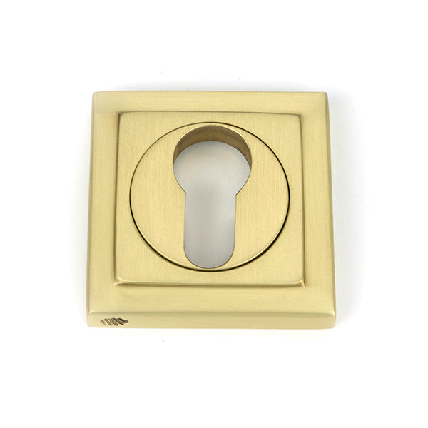 Round Euro Escutcheon Square