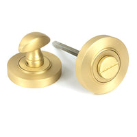 Round Thumbturn Set Plain Rose