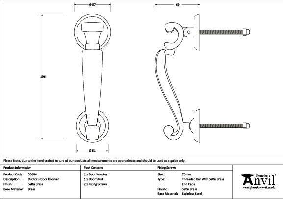 Doctor's Door Knocker