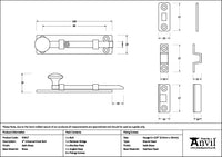 4" Universal Bolt