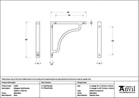 150mm x 150mm Abingdon Shelf Bracket