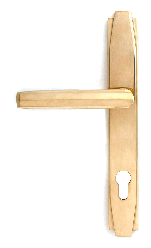 Art Deco Slimline Lever Espag. Lock Set