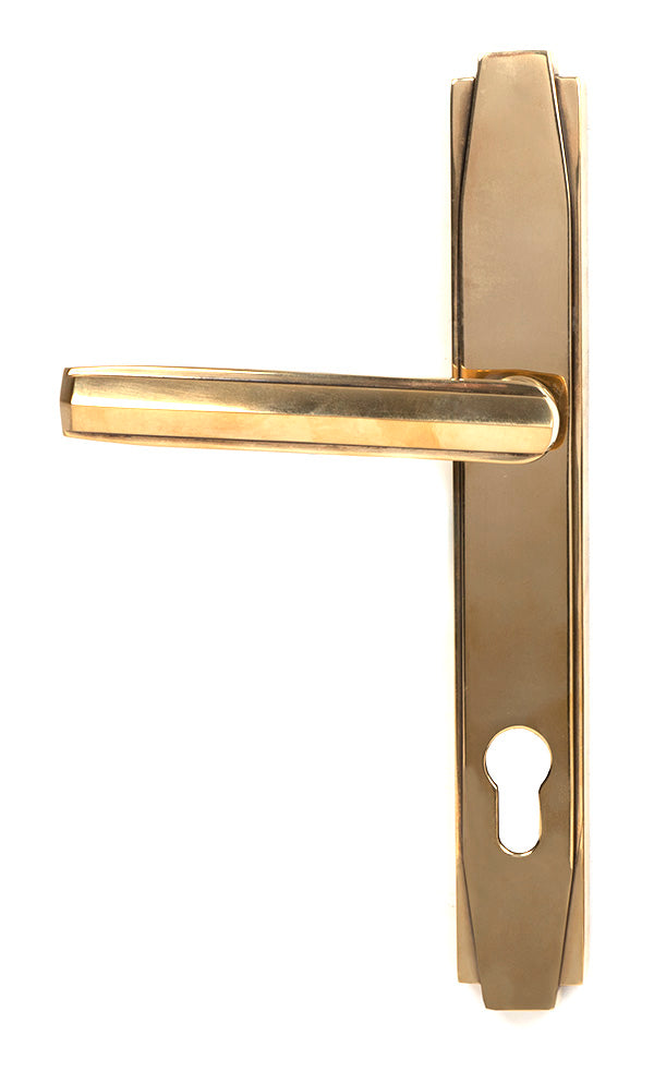 Art Deco Slimline Lever Espag. Lock Set