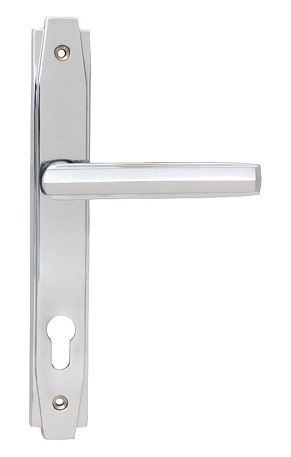 Art Deco Slimline Lever Espag. Lock Set