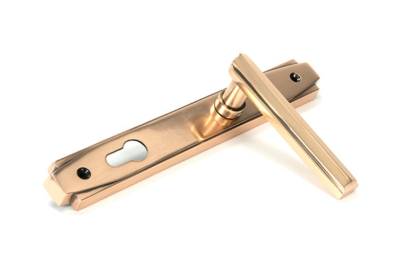 Art Deco Slimline Lever Espag. Lock Set